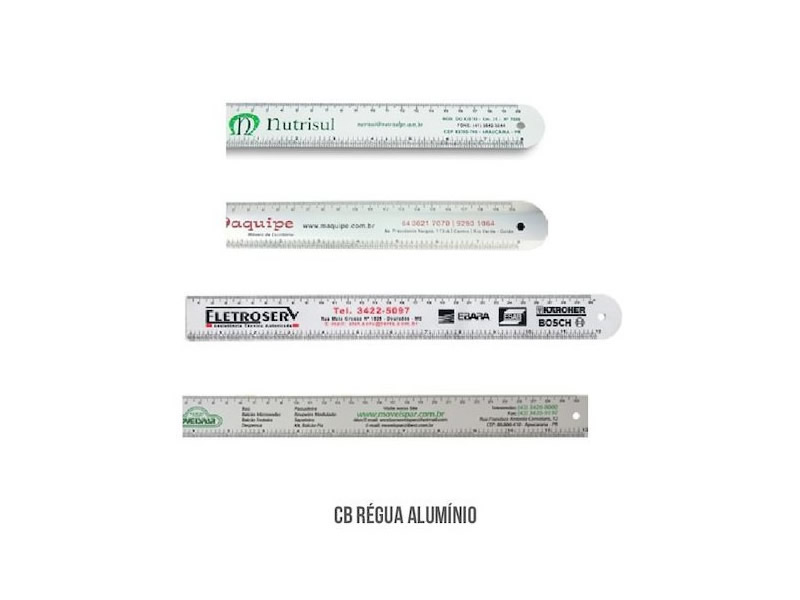 Régua CB RÉGUA ALUMÍNIO